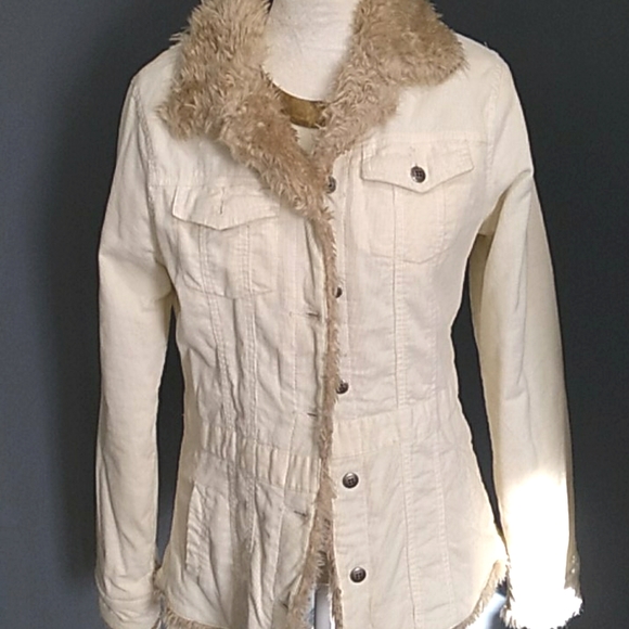 Roxy Vintage cordoroy penny lane jacket sz large - Picture 1 of 14